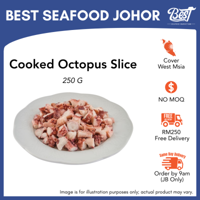 Cooked Octopus Slice / 熟冻章鱼块 250g
