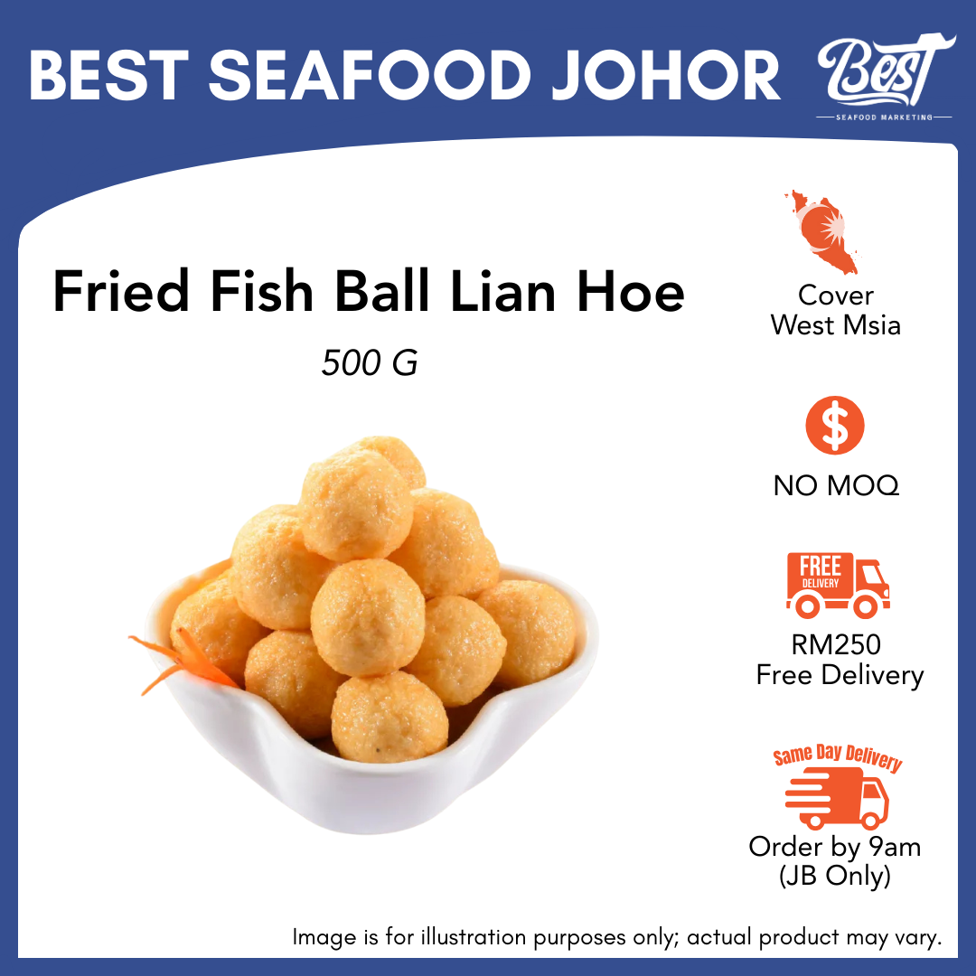 Fried Fish Ball Lian Hoe