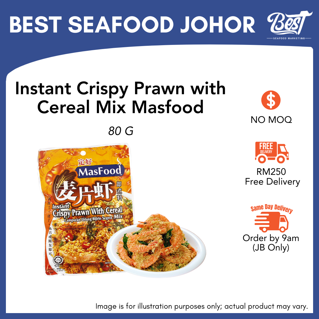 Instant Crispy Prawn with Cereal Mix Masfood