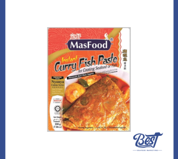 Curry Fish Paste Masfood / 咖喱鱼即煮料 200g