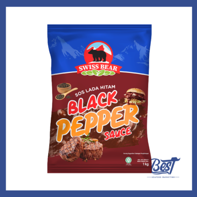 Black Pepper Sauce Swiss Bear / 黑胡椒酱 1kg
