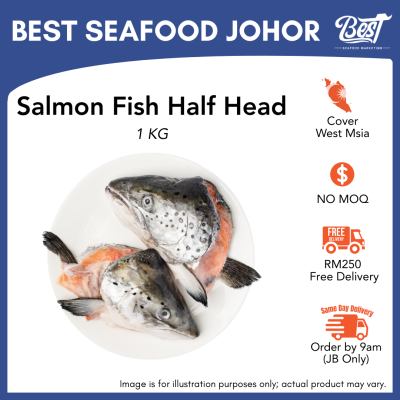Salmon Half Head / 三文鱼头 400g±