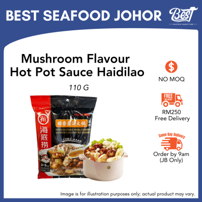 Mushroom Flavour Hot Pot Sauce Haidilao / 菌汤火锅汤料 110g