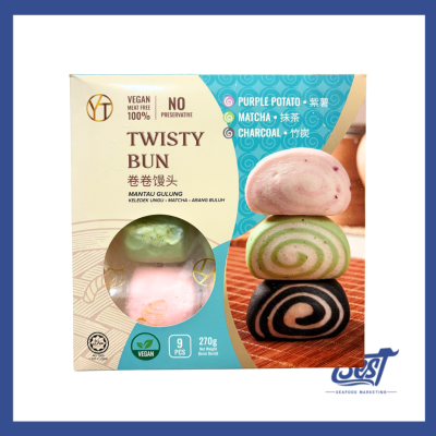 Twisty Bun (3 Flavour) / 卷卷馒头 (3个口味) 270g