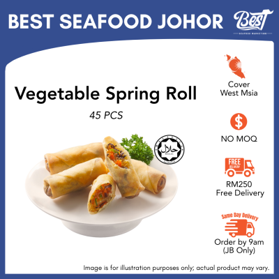 Vegetable Spring Roll / 蔬菜春卷 45pcs