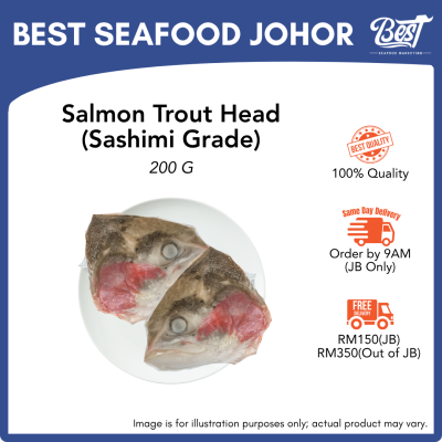 Air-Flown Norwegian Salmon Trout Head / 挪威鳟鱼头 200g