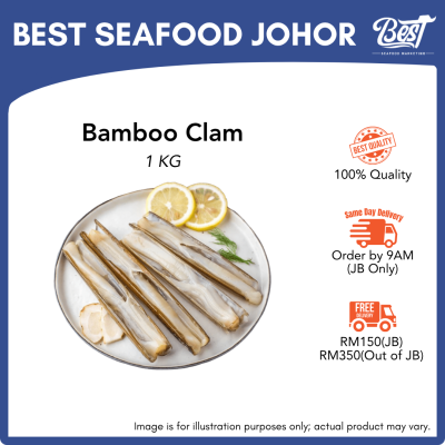 Bamboo Clam / 竹滩 (Size 8-10) 1kg