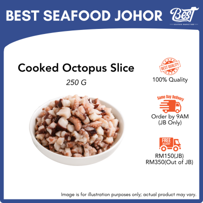 Cooked Octopus Slice / 熟冻章鱼块 250g