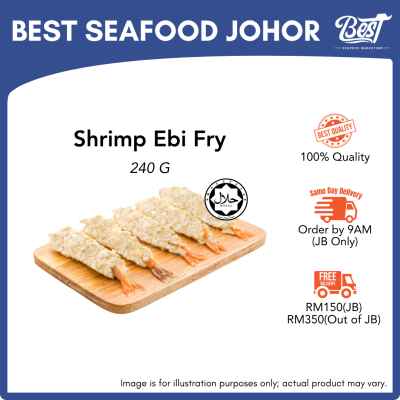 Shrimp Ebi Fry / 面包糠炸虾 240g