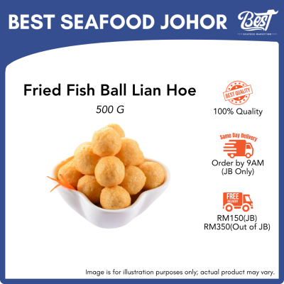 Fried Fish Ball Lian Hoe / 炸鱼丸 500g