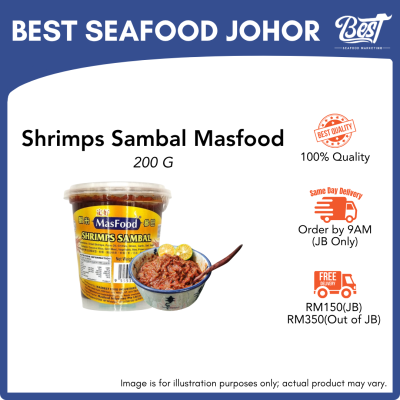 Shrimps Sambal Masfood / 虾米参巴 200g